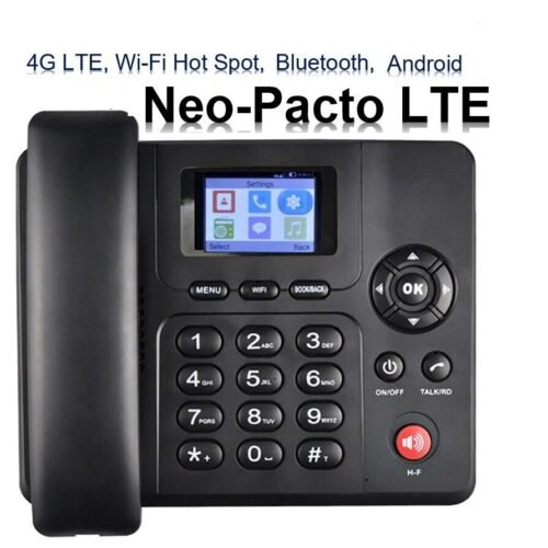 NERO-LTE 4G/3G Wi-Fi HOT-SPOT BLUETOOTH ANDROID GSM DESK PHONE SIM OFFICE